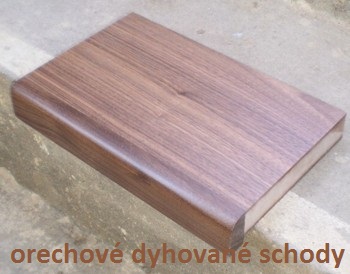 orechov dyhovan schody